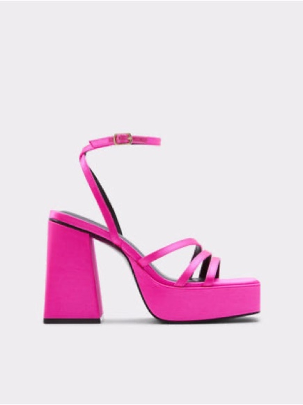 Aldo LANDABRIVER Hot Pink Strappy Platform Sandals
